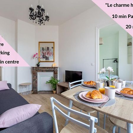 Le Charme Haussmannien-10 Min Paris Appartement Argenteuil Buitenkant foto