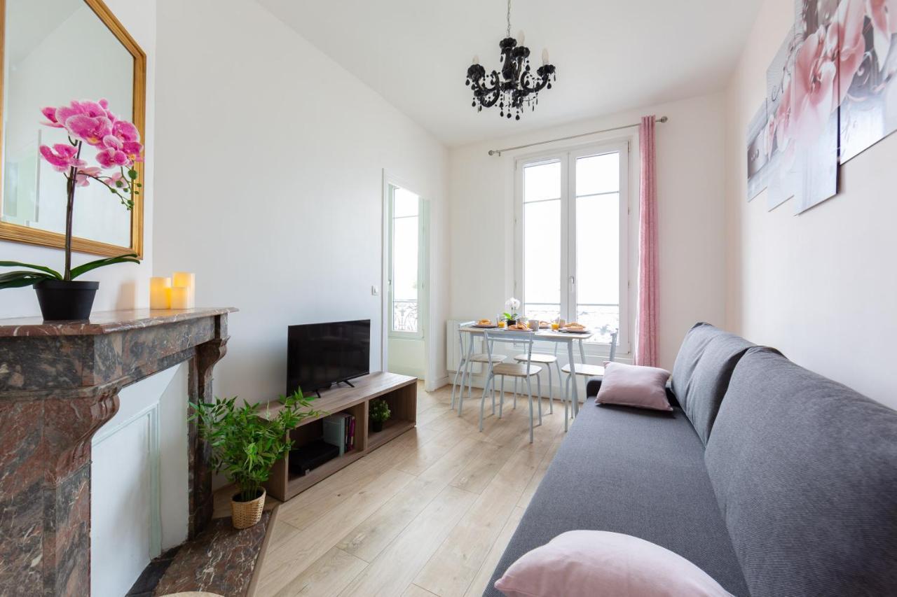 Le Charme Haussmannien-10 Min Paris Appartement Argenteuil Buitenkant foto