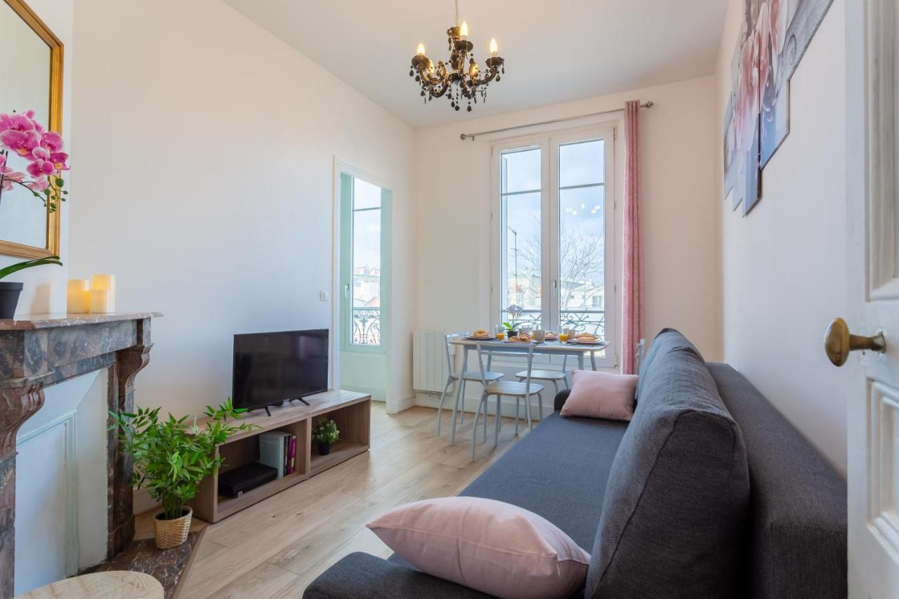 Le Charme Haussmannien-10 Min Paris Appartement Argenteuil Buitenkant foto