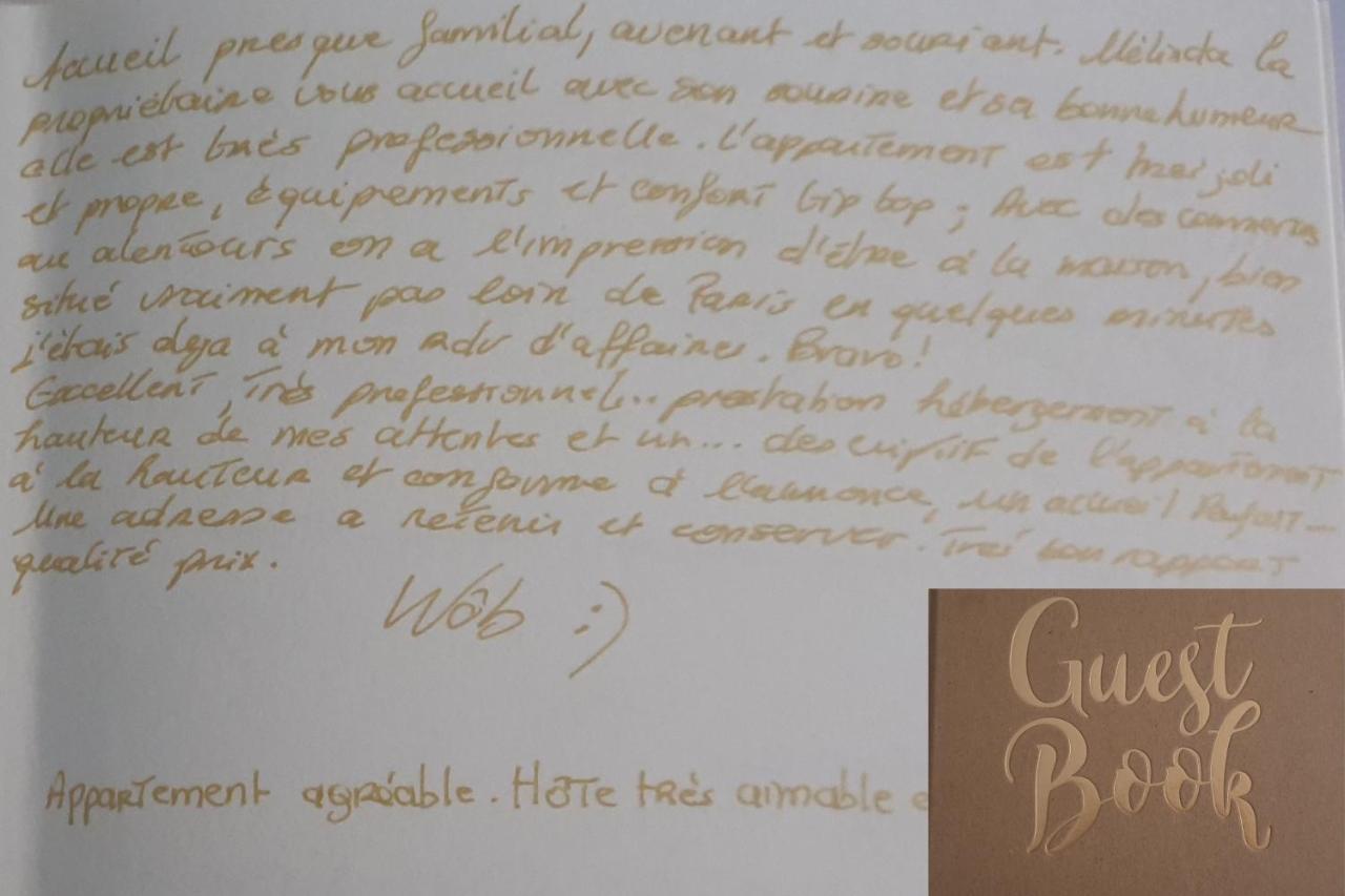 Le Charme Haussmannien-10 Min Paris Appartement Argenteuil Buitenkant foto